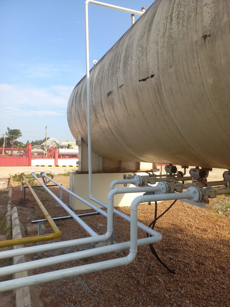 A 25MT LPG plant